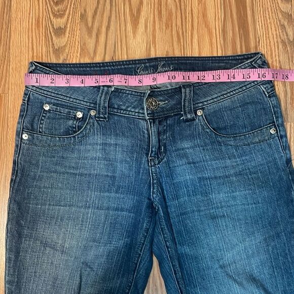 Guess Y2K Crop Capri Jeans , low rise, 28 - Picture 4 of 9